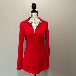 Victoria's Secret Sweat Shirt Tunic Rasberry Small